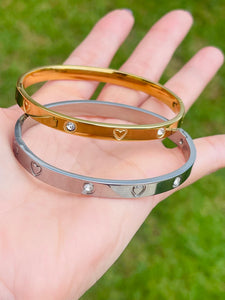 SS Bright Heart Bangle