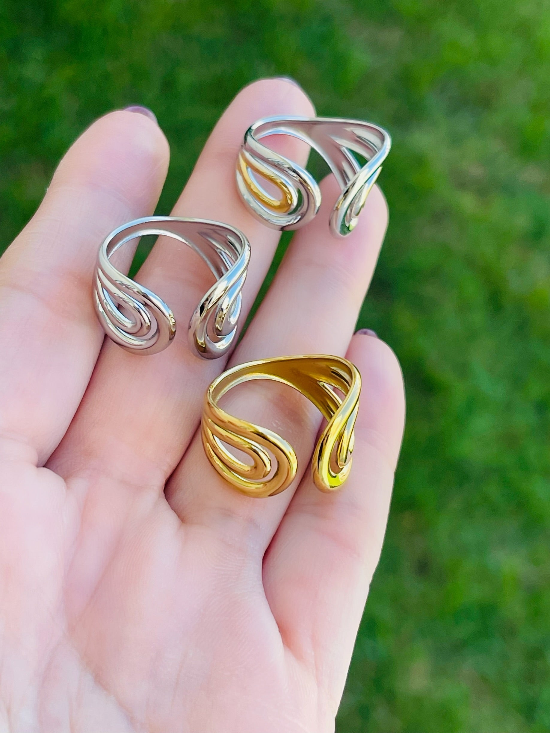 SS Cuff Ring