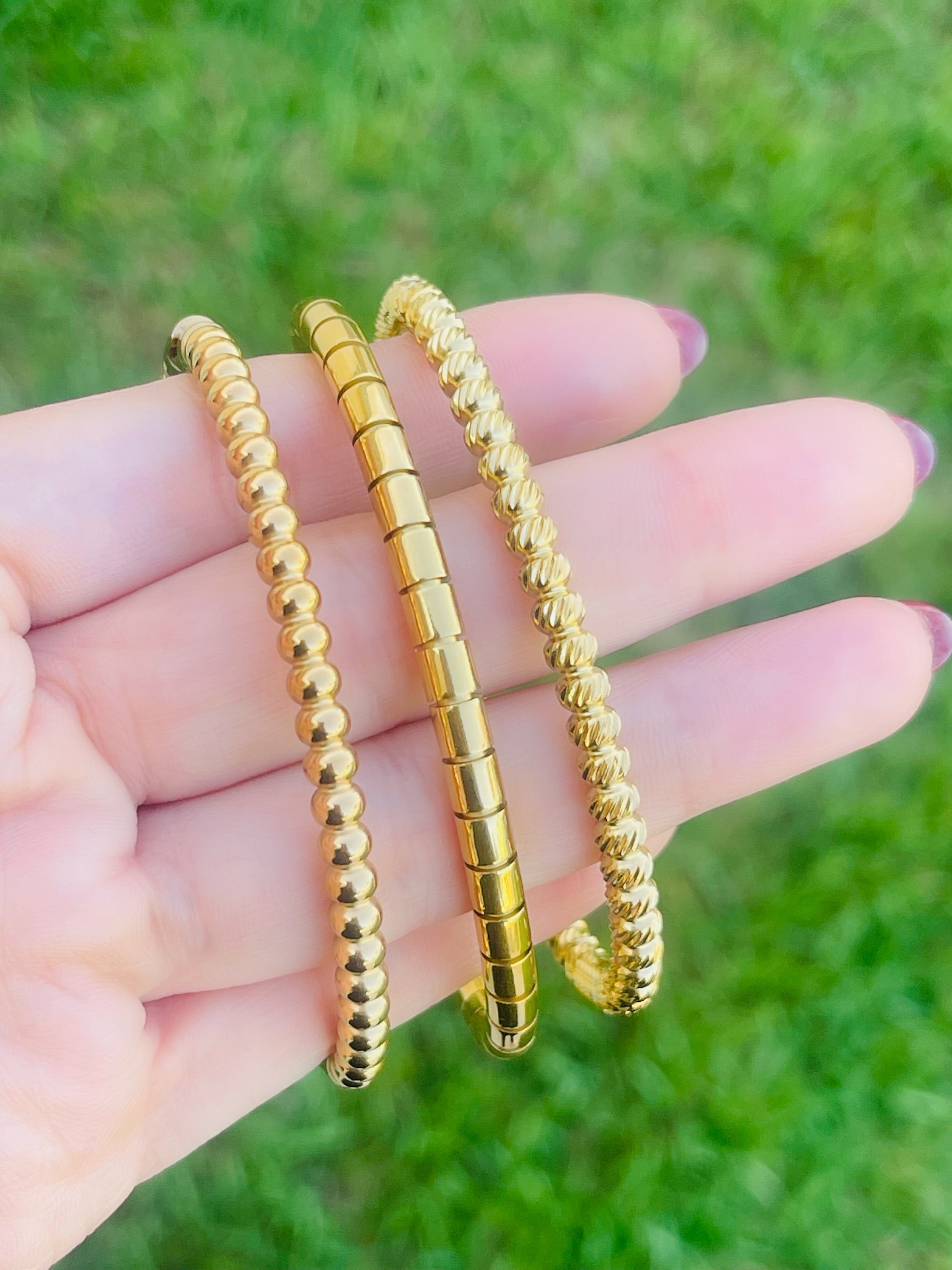 SS Simple Bangle
