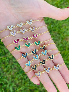 Sweet Heart Adjustable Bracelets
