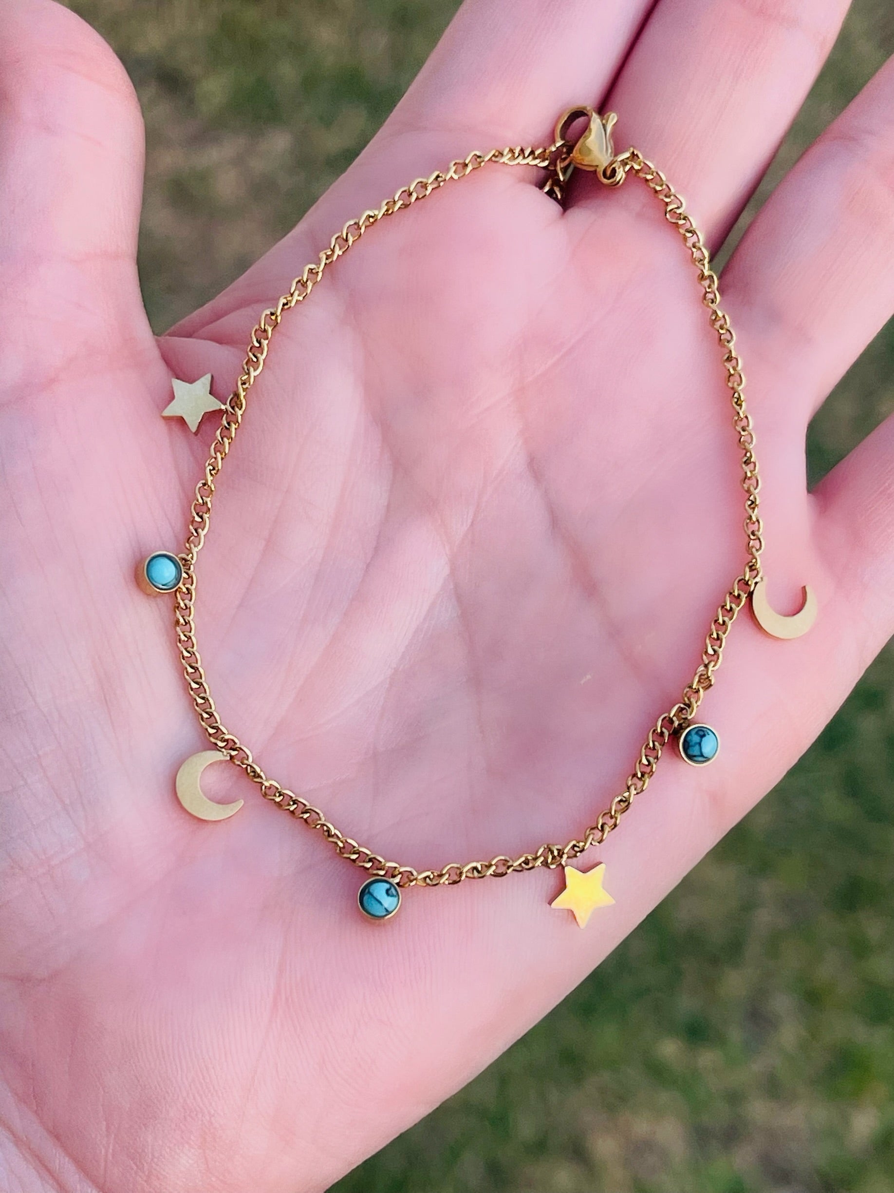 SS Moon Star Bracelets