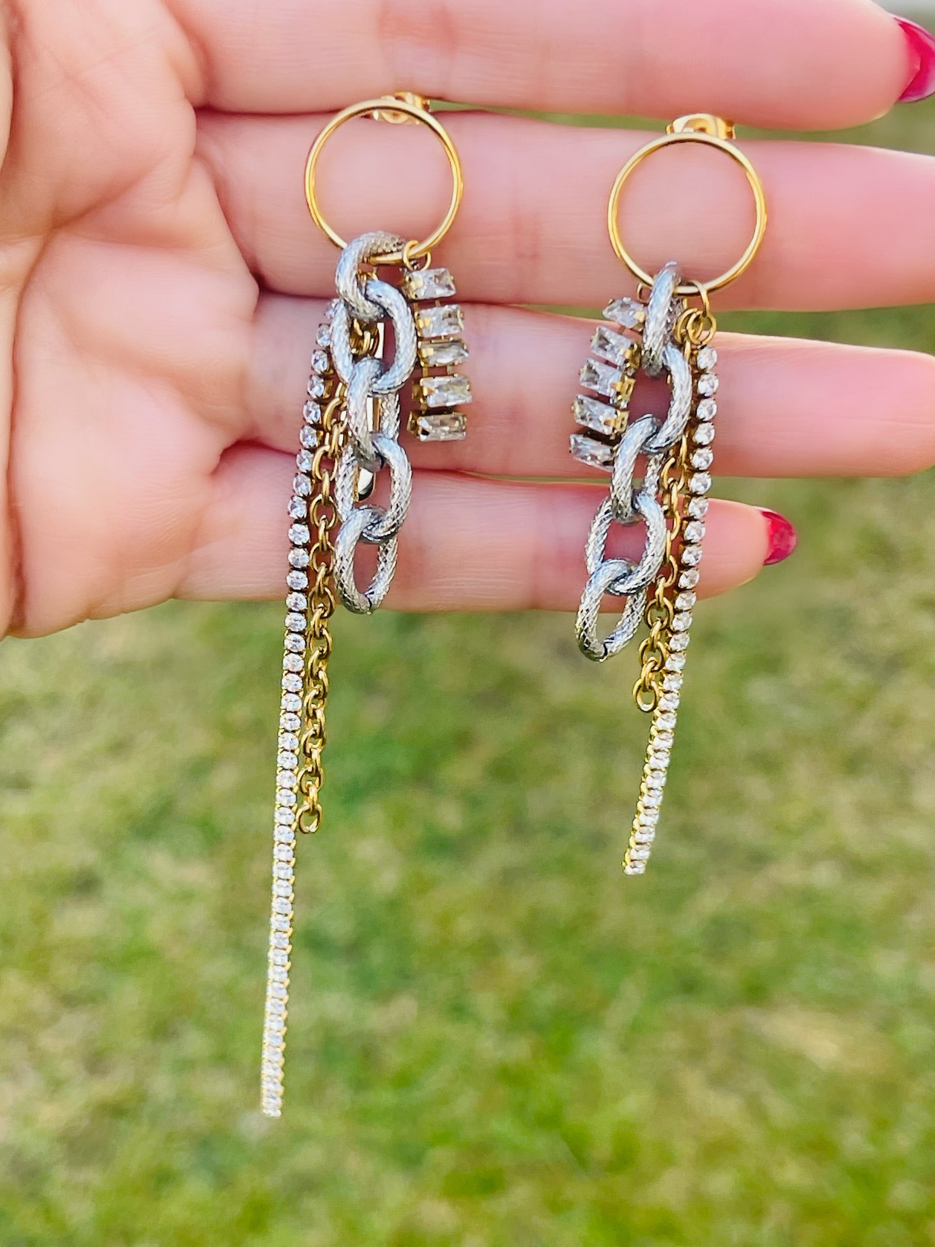 SS Tassel Earring