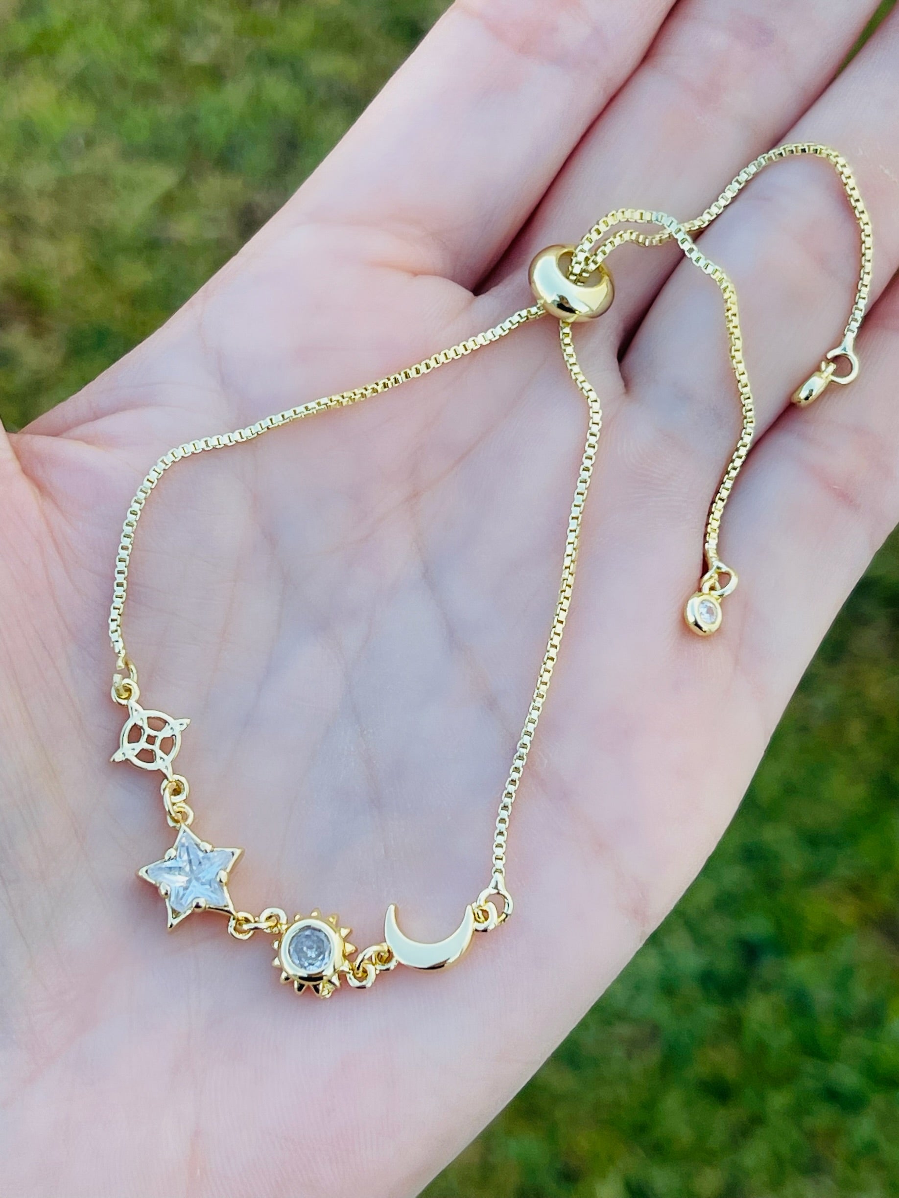 Sun Moon Star Adjustable Brac