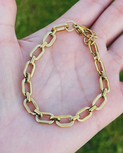 Oval Link Bracelets