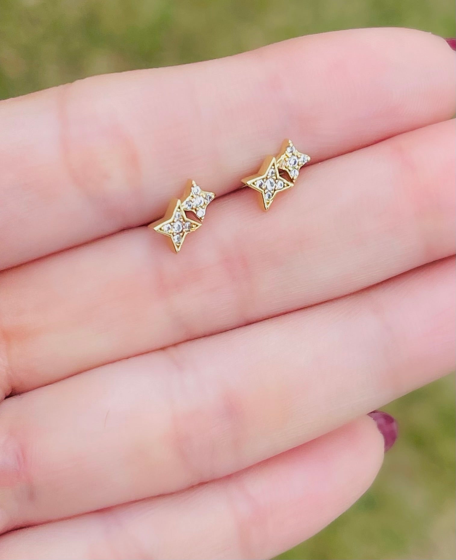 Double Star Earring