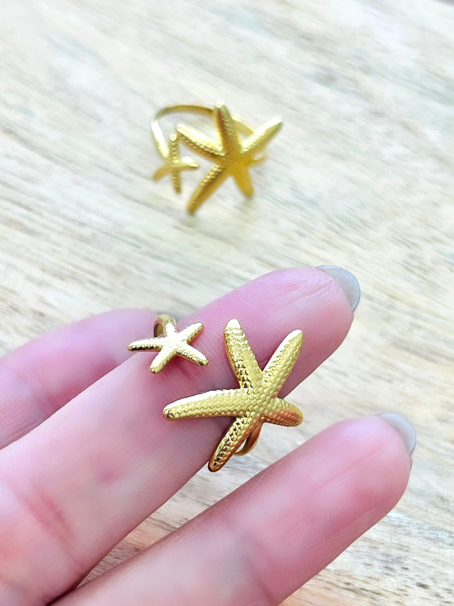 SS StarFish Ring