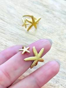 SS StarFish Ring