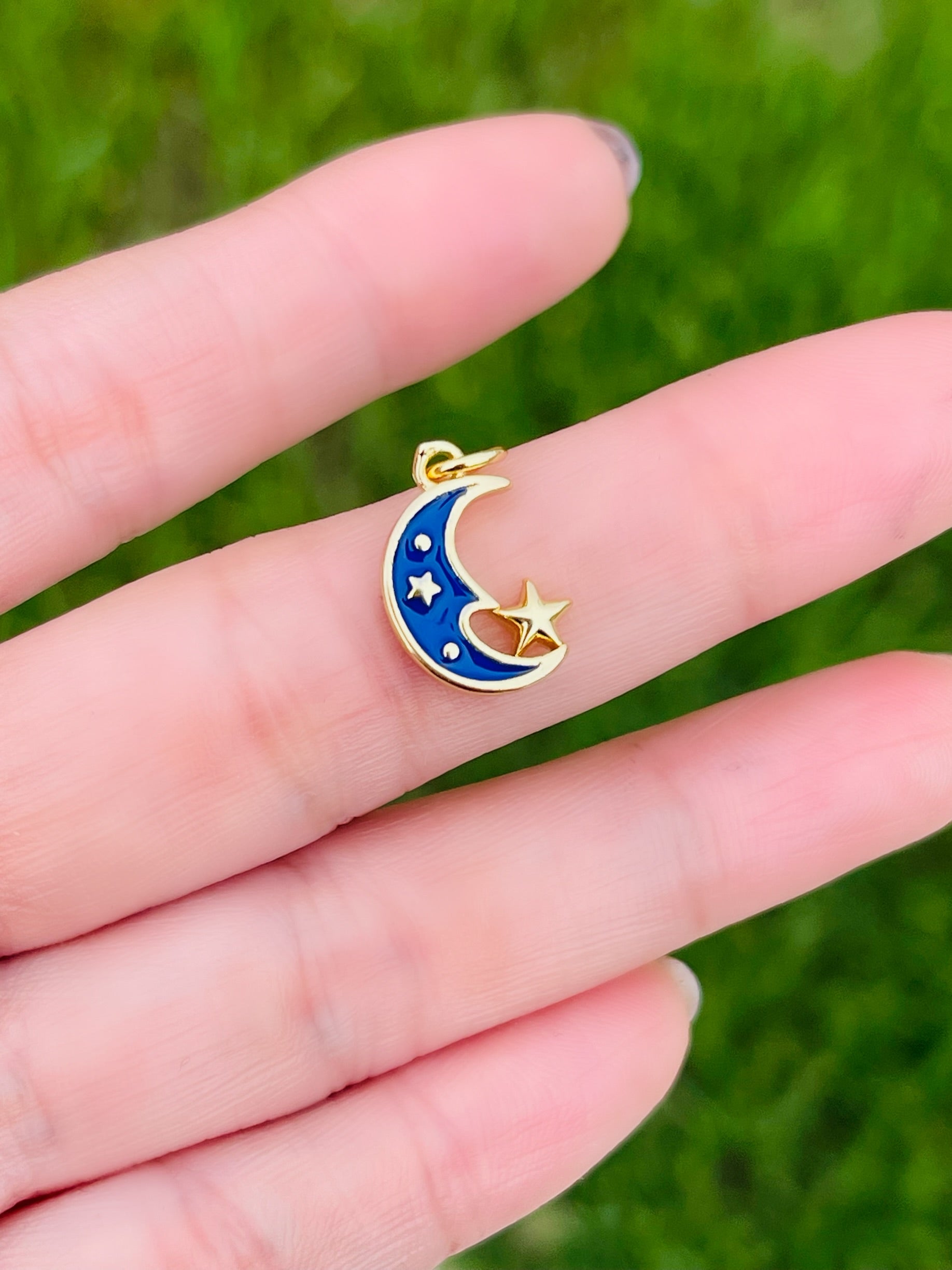 Blue Moon Charm