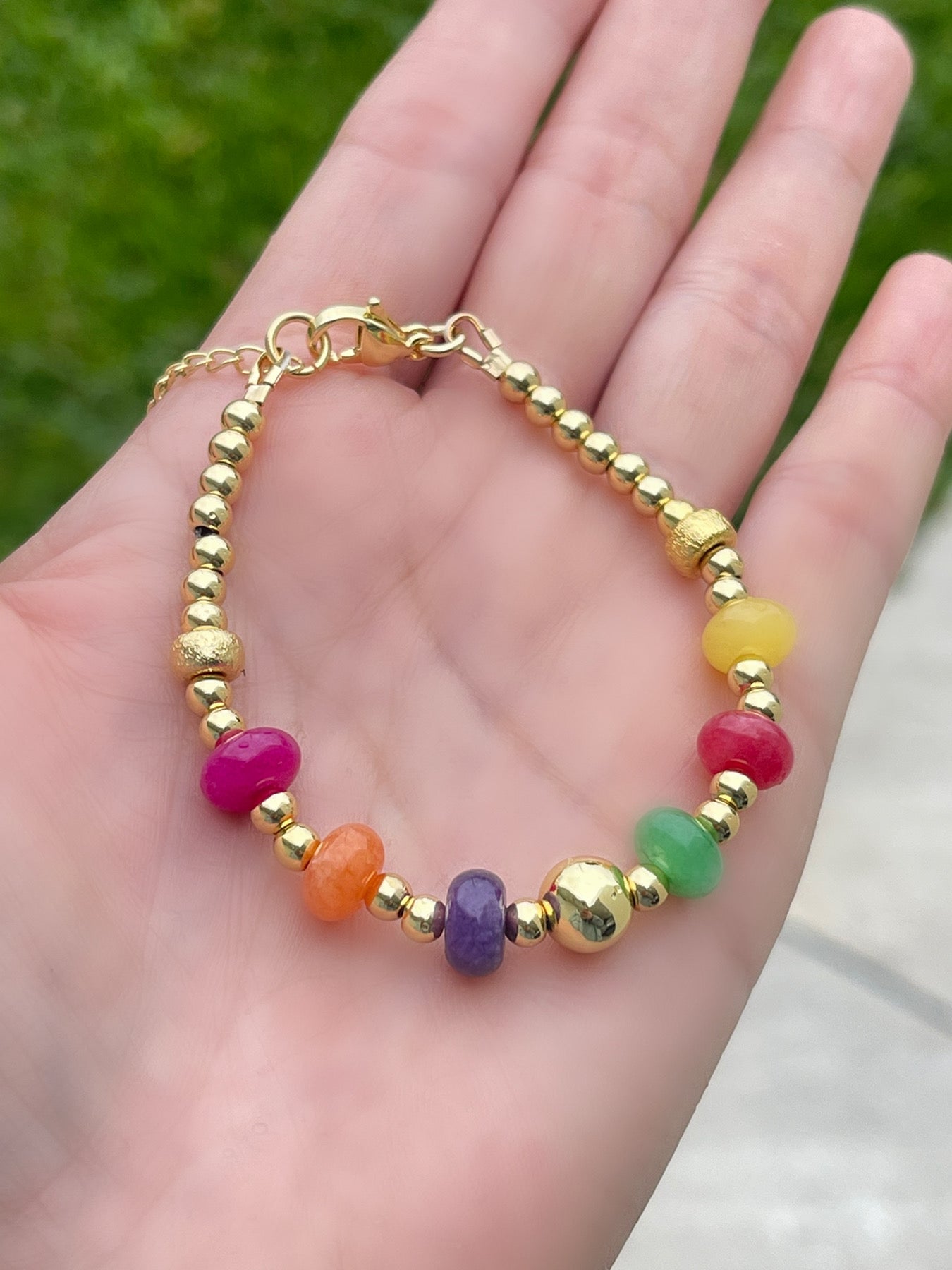 Candy Bracelets (Jade Stone)