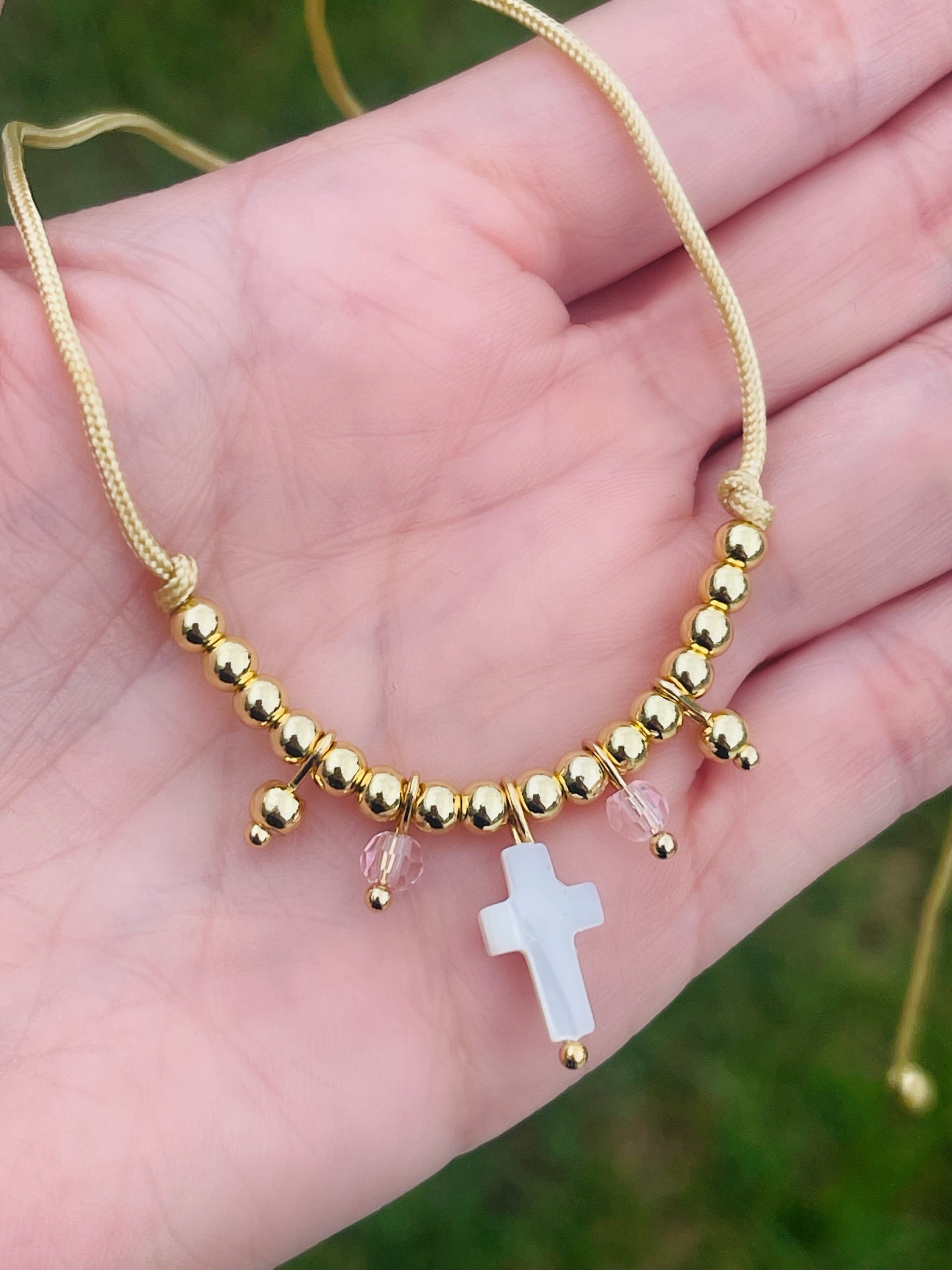Cross Adjustable Necklace