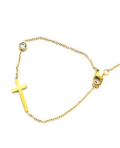 SS Cross Bracelets