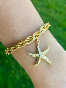 Golden StarFish Bracelets