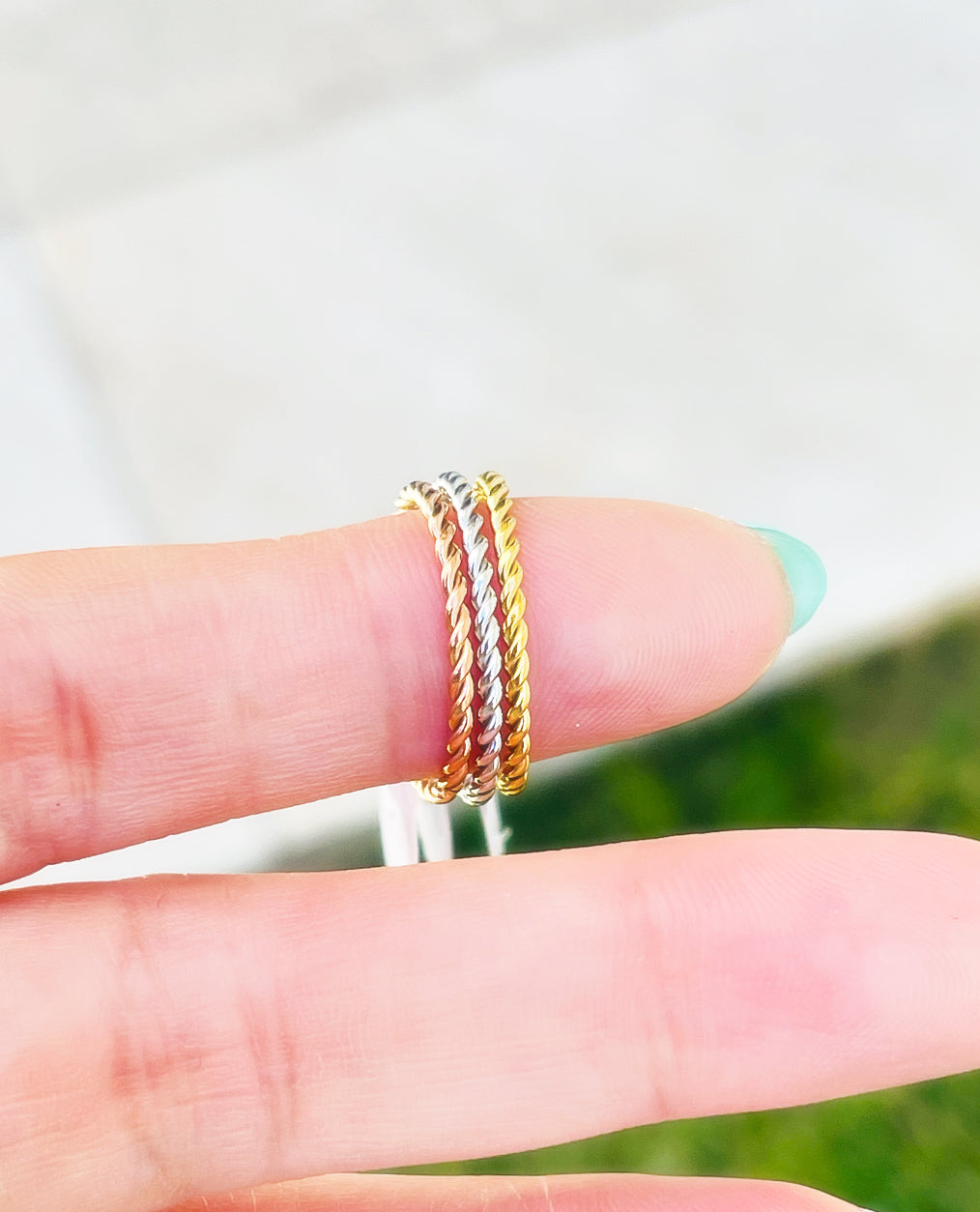 Mini Twist Ring • Bundle