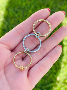 Triple Ring (Two Gold • One Silver)