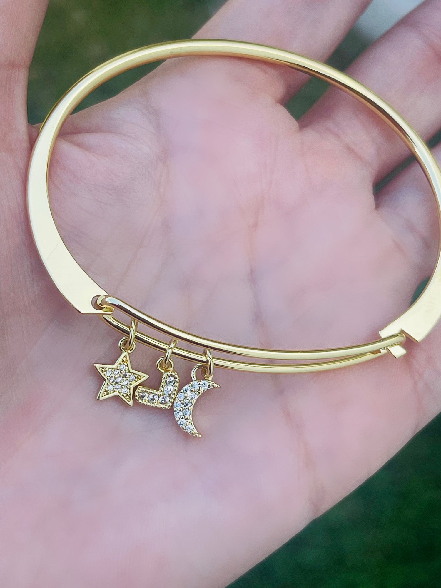 Heart • Moon • Star Bangle
