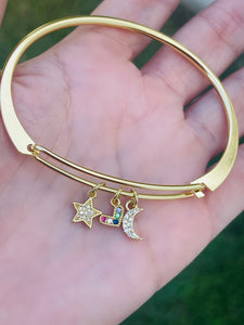 Heart • Moon • Star Bangle